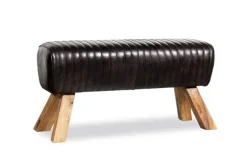 Beckett leather Stool Large