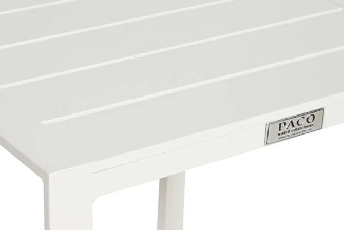 Bijzet tuintafel 'Altona' Wit