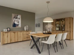 Bordo eettafel met X-poten