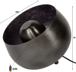 Bowl Tafellamp in 3 maten