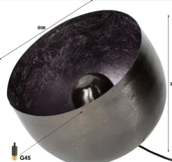 Bowl Tafellamp in 3 maten