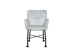 Chicago Armstoel op wieltjes