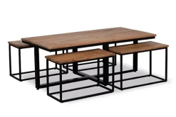 Coffee Table Azuma set van 5