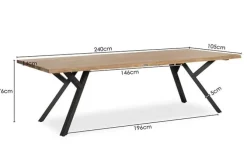 Dining tuintafel 'Niaz'