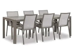 Diningset 'Reese' Light Grey