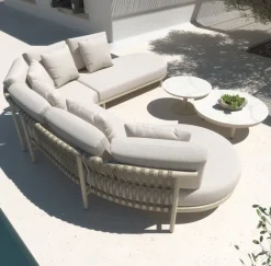 Donato Loungeset Inclusief alle zit- en rugkussens