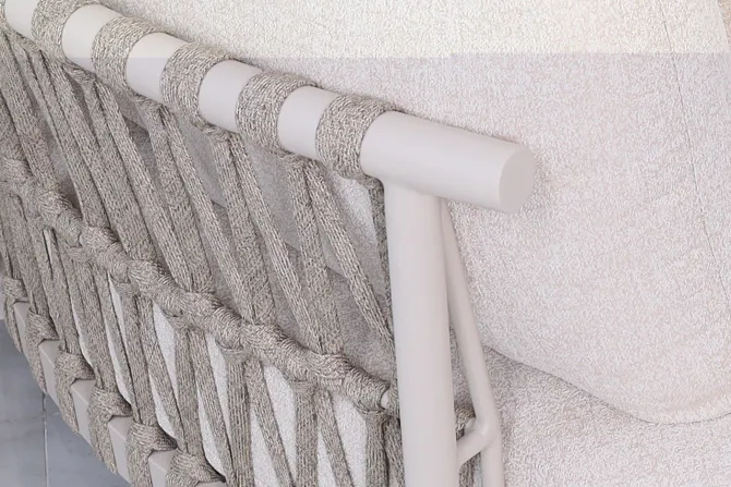 Donato Loungeset Inclusief alle zit- en rugkussens