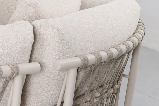 Donato Loungeset Inclusief alle zit- en rugkussens