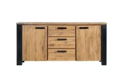 Dressoir Woodstock 2 deurs, 3 laden