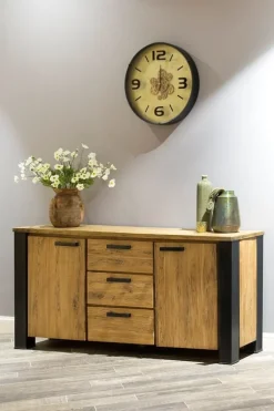 Dressoir Woodstock 2 deurs, 3 laden