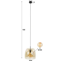 Float hanglamp in 3 kleuren en 2 maten!