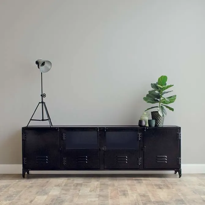 Industrieel TV Kast Hajar