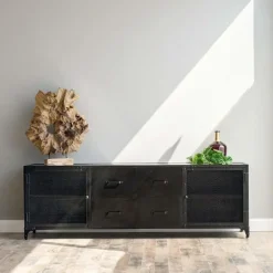 Industrieel TV Kast Zayn