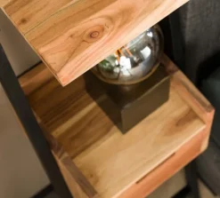 Lean nachtkastje met 1 lade en 1 legplank