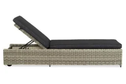 Levisa Sunbed met wiel Verstelbaar