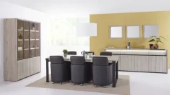 Lucca glaskast inclusief LED verlichting