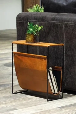 Magazinehouder 'Casmir' met top