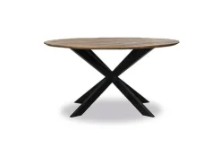 Mansours Eettafel Rond naturel