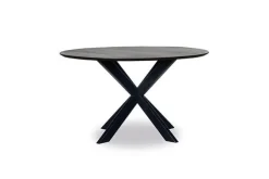 Mansours Eettafel Rond zwart