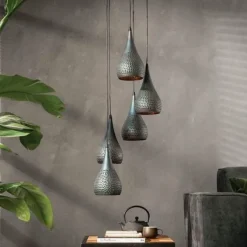 Marrakesh hanglamp 5 lichten