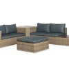 Mateo' loungeset met coffee table en incl. alle zit- en rugkussens