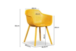 Mona Dining Tuinstoel