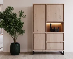 Oax barkast inclusief LED verlichting