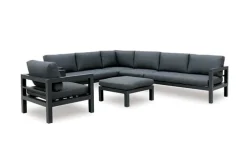 Palizzi loungeset met coffee table Antraciet