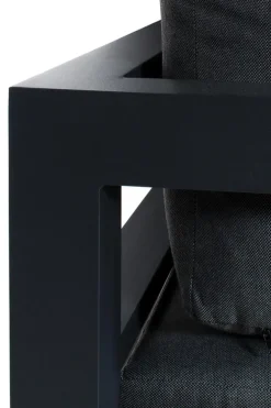 Palizzi loungeset met coffee table Antraciet