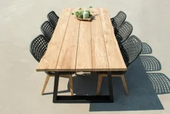 Provence' Dining tuintafel Zwart