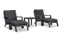 Relax set 'Felice' 5-delig antraciet