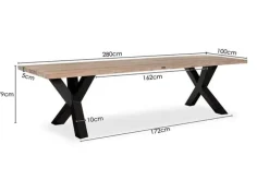 Riga' Dining tuintafel