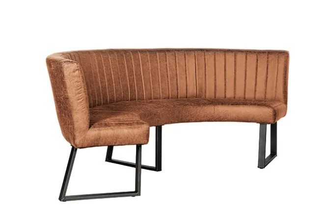 Ronde eetkamerbank Mauro 150 cm