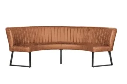 Ronde eetkamerbank Mauro 130 cm