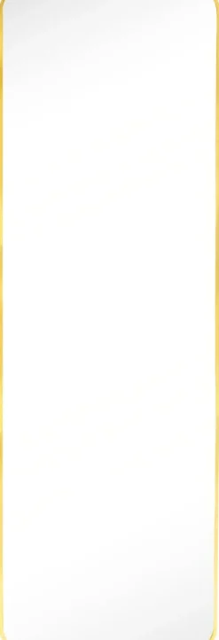 Spiegel rechthoek met standaard