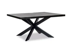 Square Eettafel Vierkant Zwart blad