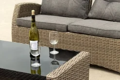 Summerfield' Loungeset 4-delig incl. coffee table en alle zit- en rugkussens