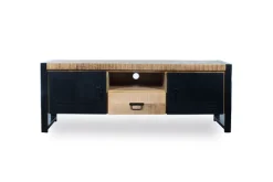 Tv-kast Saga 2 metalen deuren 1 lade