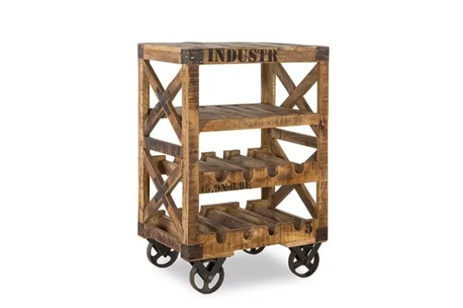 Vintage Wijntrolley 'Ventura'