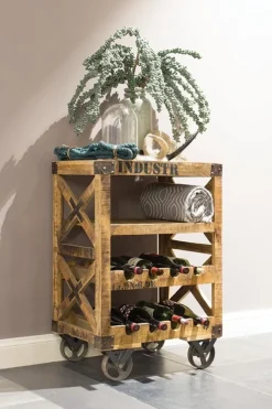 Vintage Wijntrolley 'Ventura'